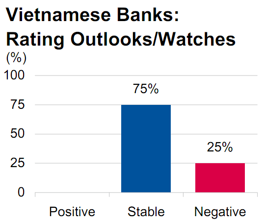 Fitch: Vietnamese banks' rating outlook "Stable"