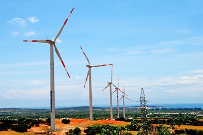 EVN buys wind power in Bac Lieu