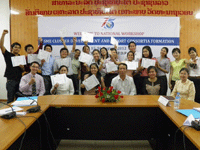 Promoting Lao SME through cluster development and export consortia