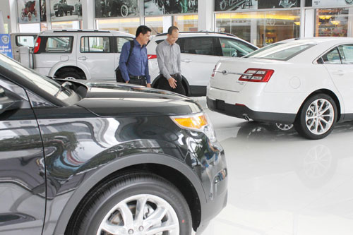 Recovering supply lifts car sales