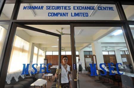 Myanmar set for stock exchange