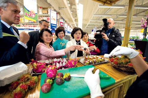 Vietnamese goods enter overseas supermarkets