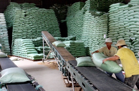 Rice exports drop following falling demand