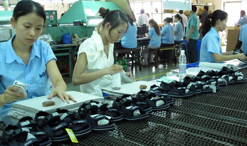 45 percent of shoes sold in Vietnam is Chinese-made