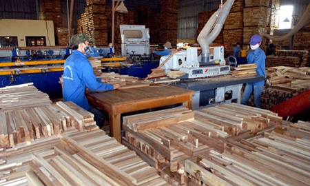 Wood exports upward bound