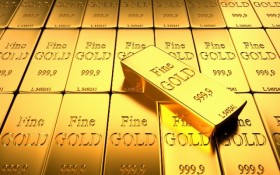 Gold prices fall, forex rates rise