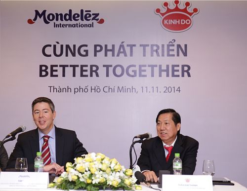 Mondelez to buy 80 pct of Vietnam's Kinh Do Corp's snack business