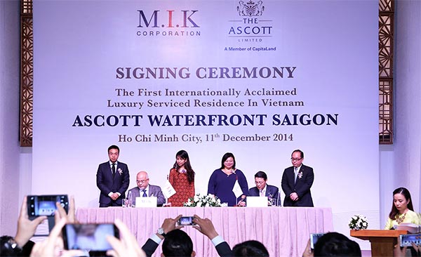 Ascott to launch its premier brand of services residences in Vietnam