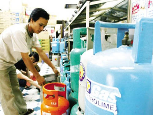 Gas price up VND125 per kilogramme from today