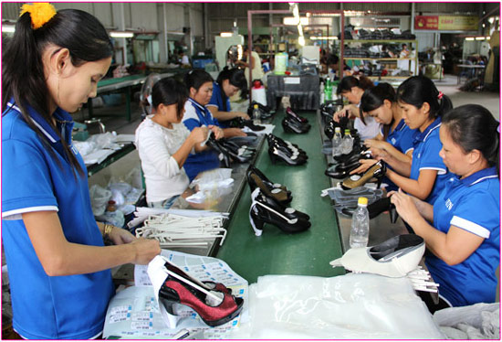 FIEs hold lion’s share of footwear exports