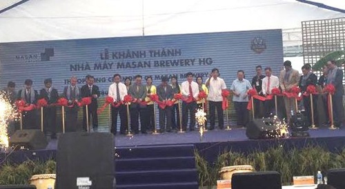 Masan Group opens brewery in Hau Giang