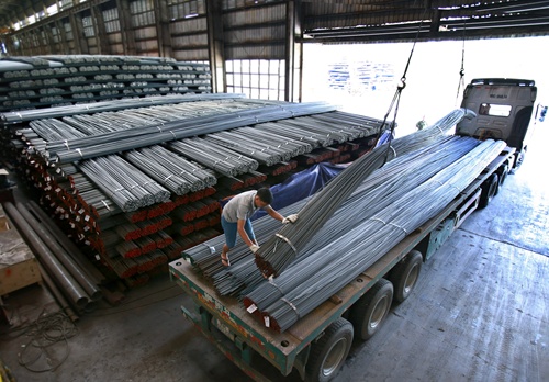 Steel imports rise 25% in 9 months