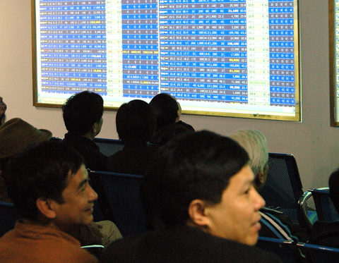 VN shares climb for second day