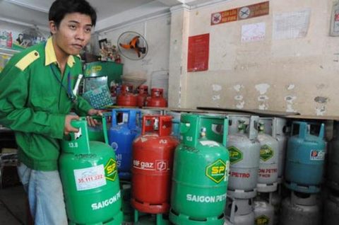 Cooking gas price down in December