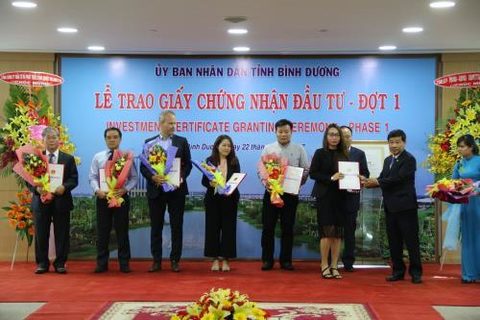 Binh Duong records top 2017 FDI inflow