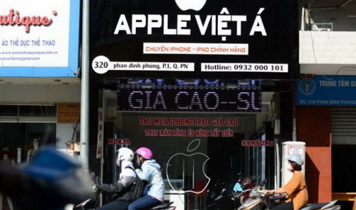 Apple sends ‘ultimatum’ to Vietnamese mobile stores over trademark infringement