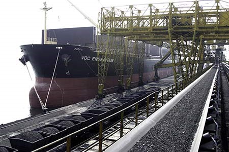 Coal export posts surge
