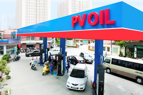 A PVOIL gas station in Hanoi, Vietnam. Photo: Reuters