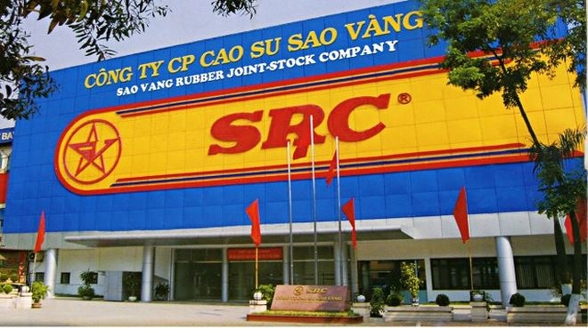 Who bought the shares of Sao Vang Rubber JSC?