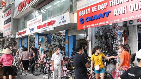 Bicycle sales boom amid pandemic