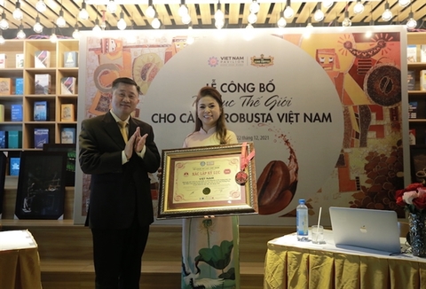 Viet Nam's robusta coffee honored with World Record