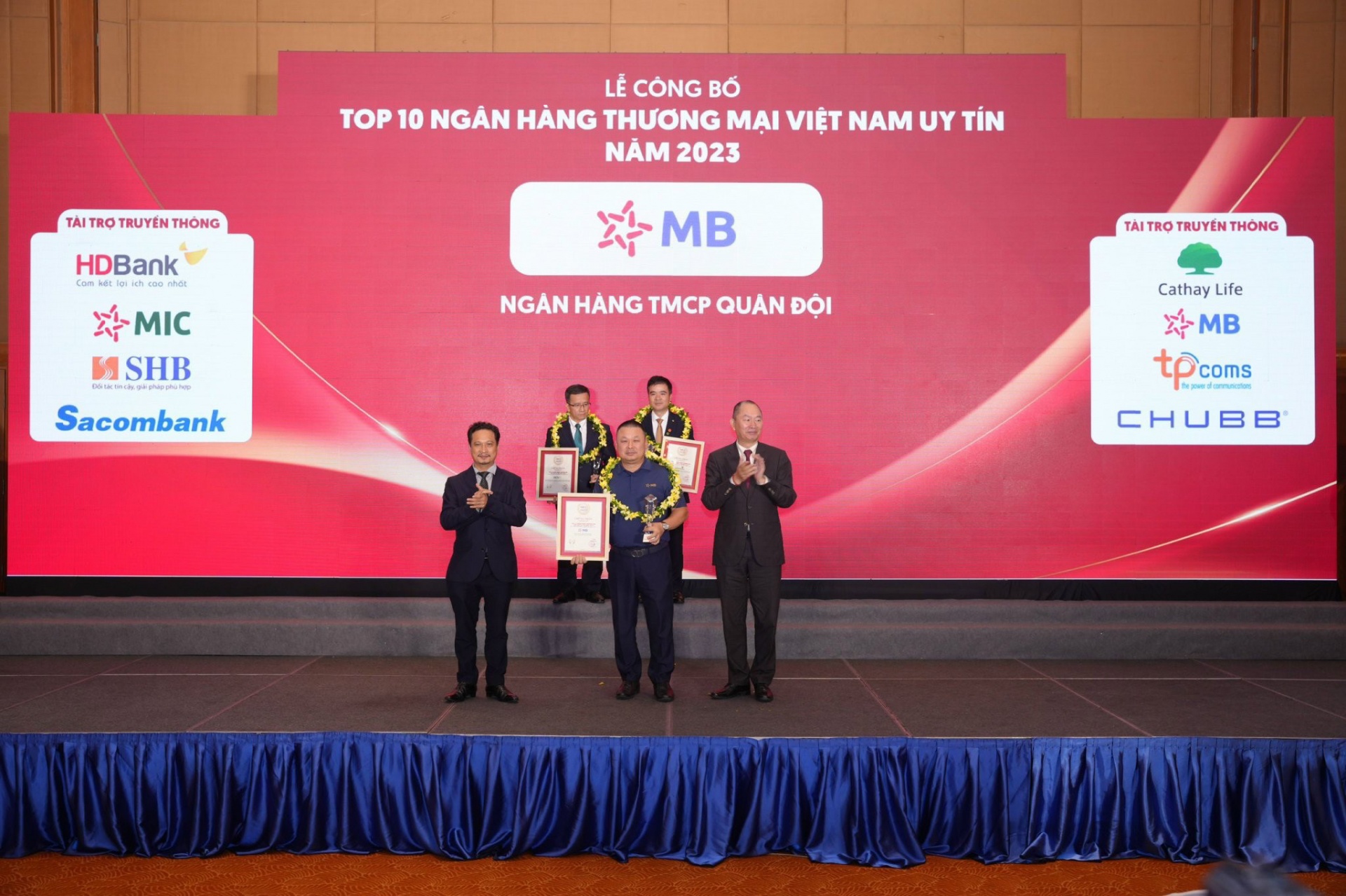 MB ranked in Top 5 most reputable banks | Vietstock