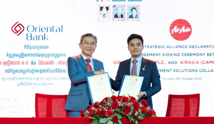 AirAsia & Oriental Bank launch KHQR payments