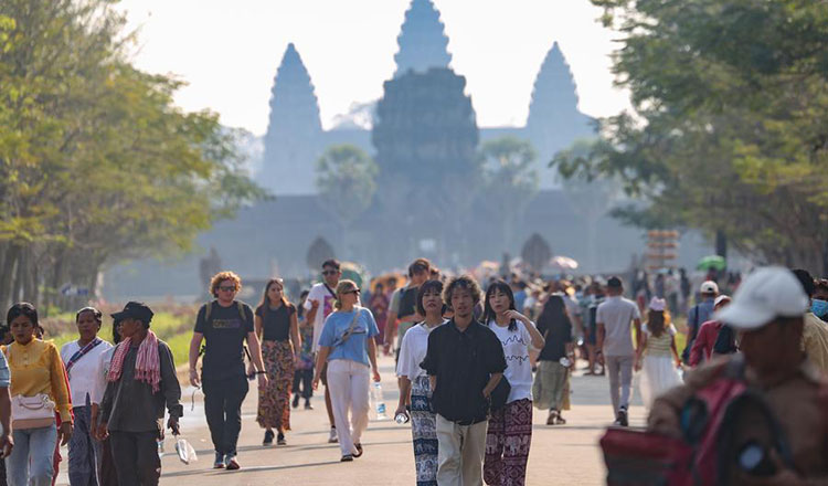Cambodia sees 22% rise in tourist arrivals
